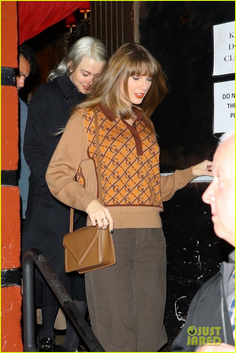 Taylor Swift Sports Fall Fashion While Heading Out to Dinner With