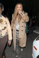 rihanna debuts new blonde hair night out in la 01