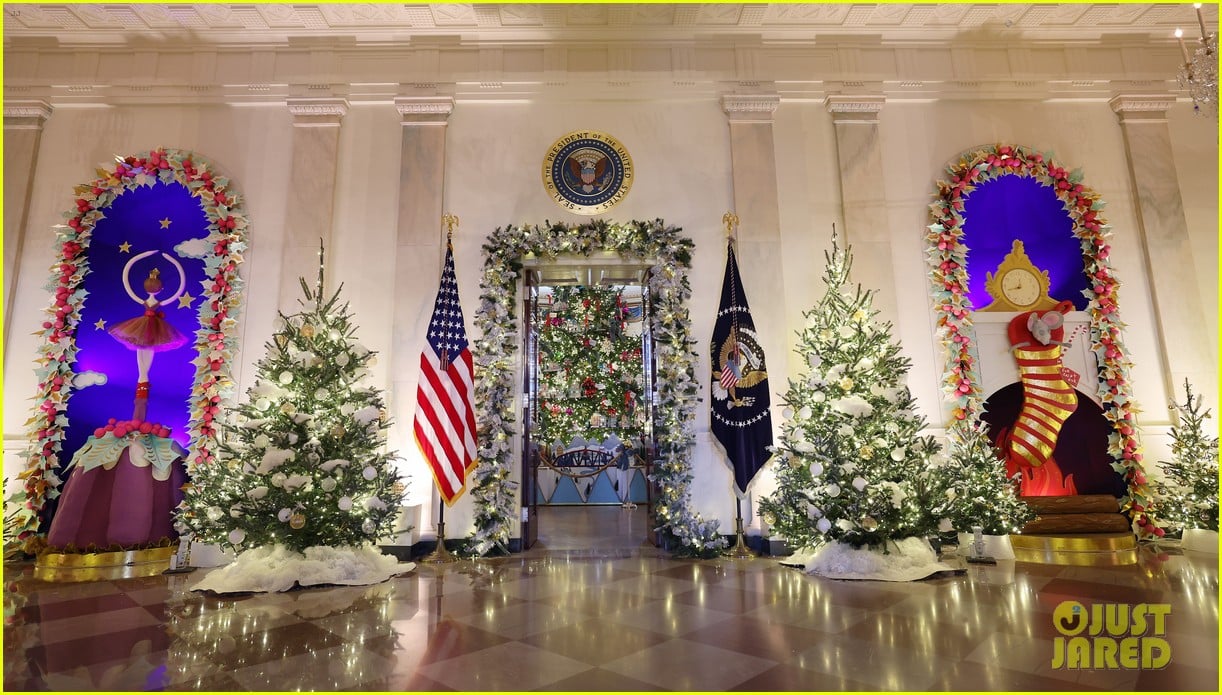 First Lady Jill Biden Unveils White House 2023 Holiday Decorations, Reveals This Year