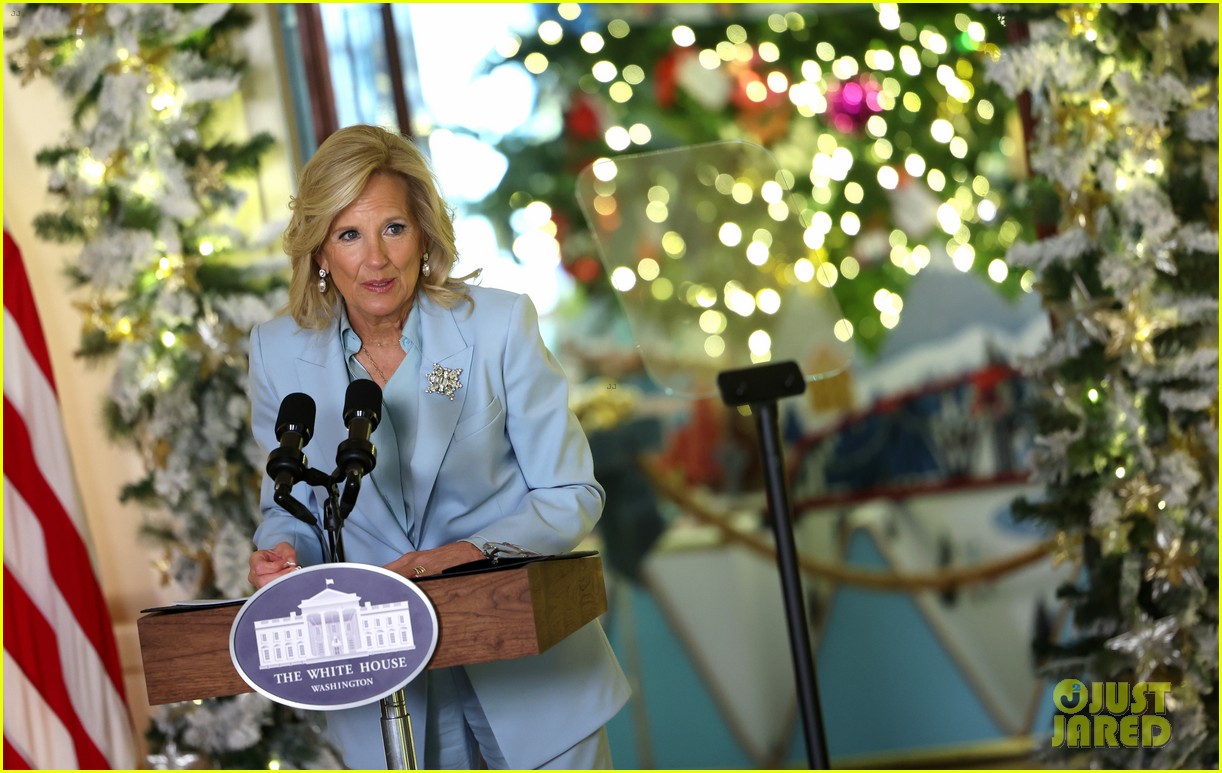 First Lady Jill Biden Unveils White House 2023 Holiday Decorations