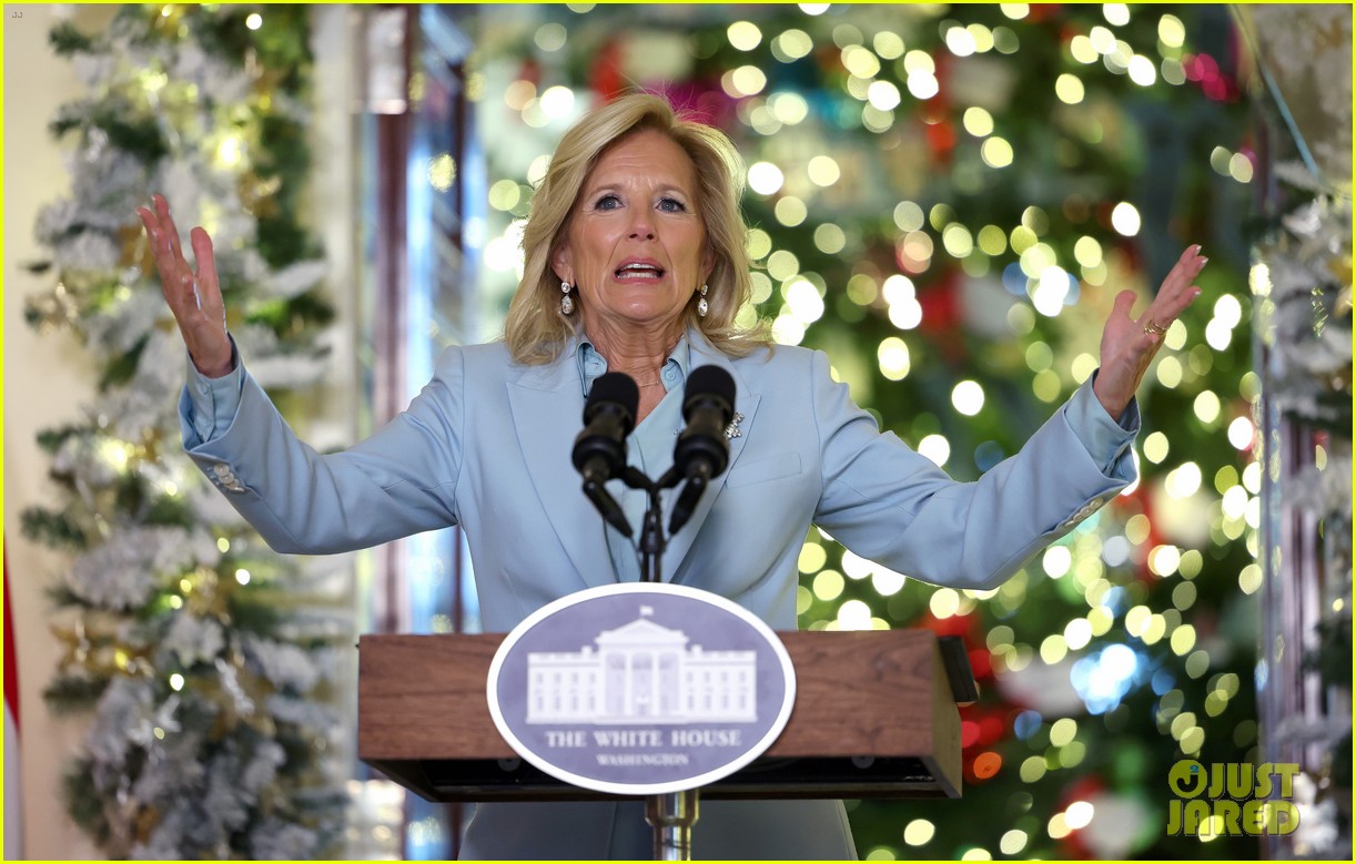 First Lady Jill Biden Unveils White House 2023 Holiday Decorations