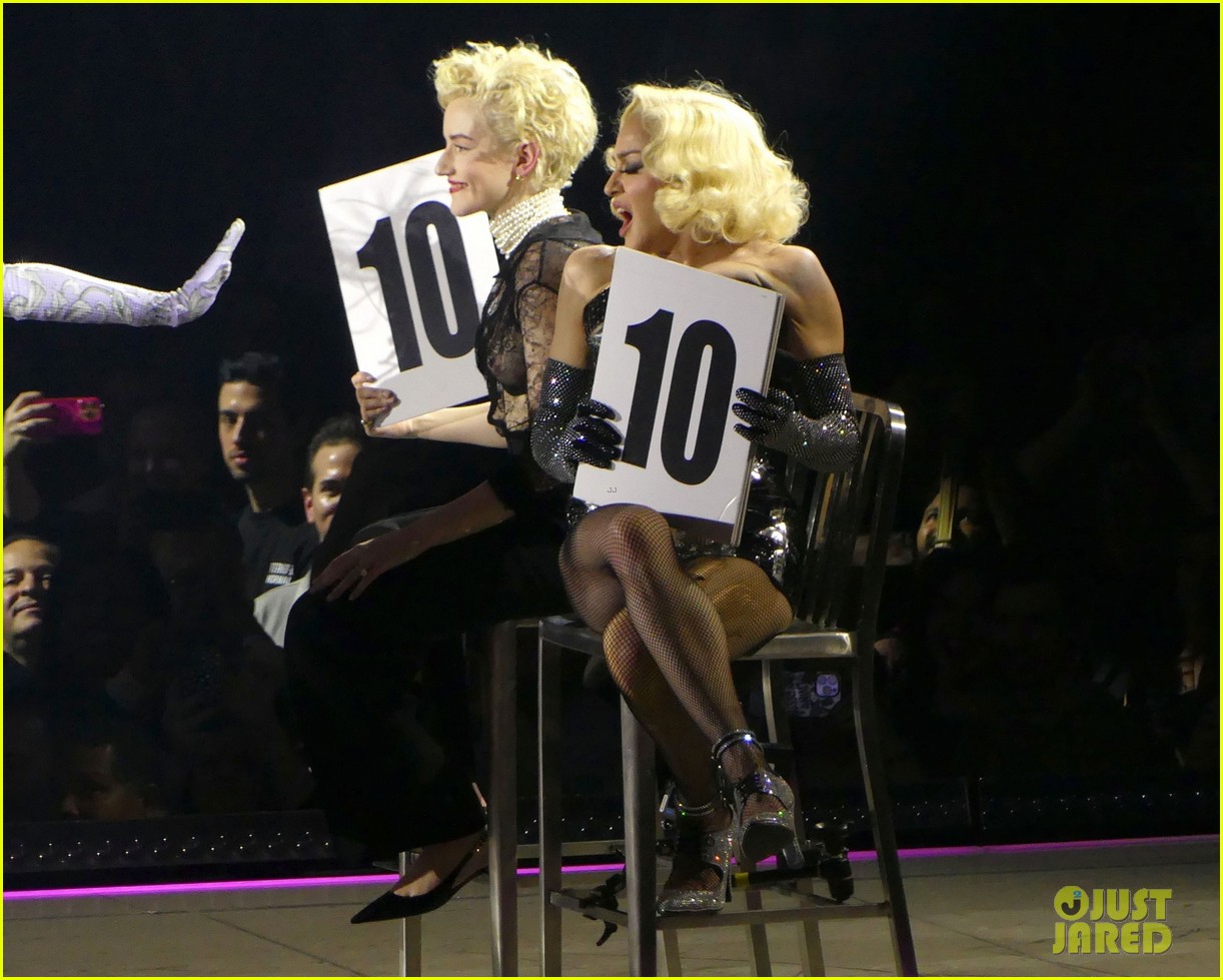 Julia Garner Joins Madonna Up on Stage During 'Celebration Tour