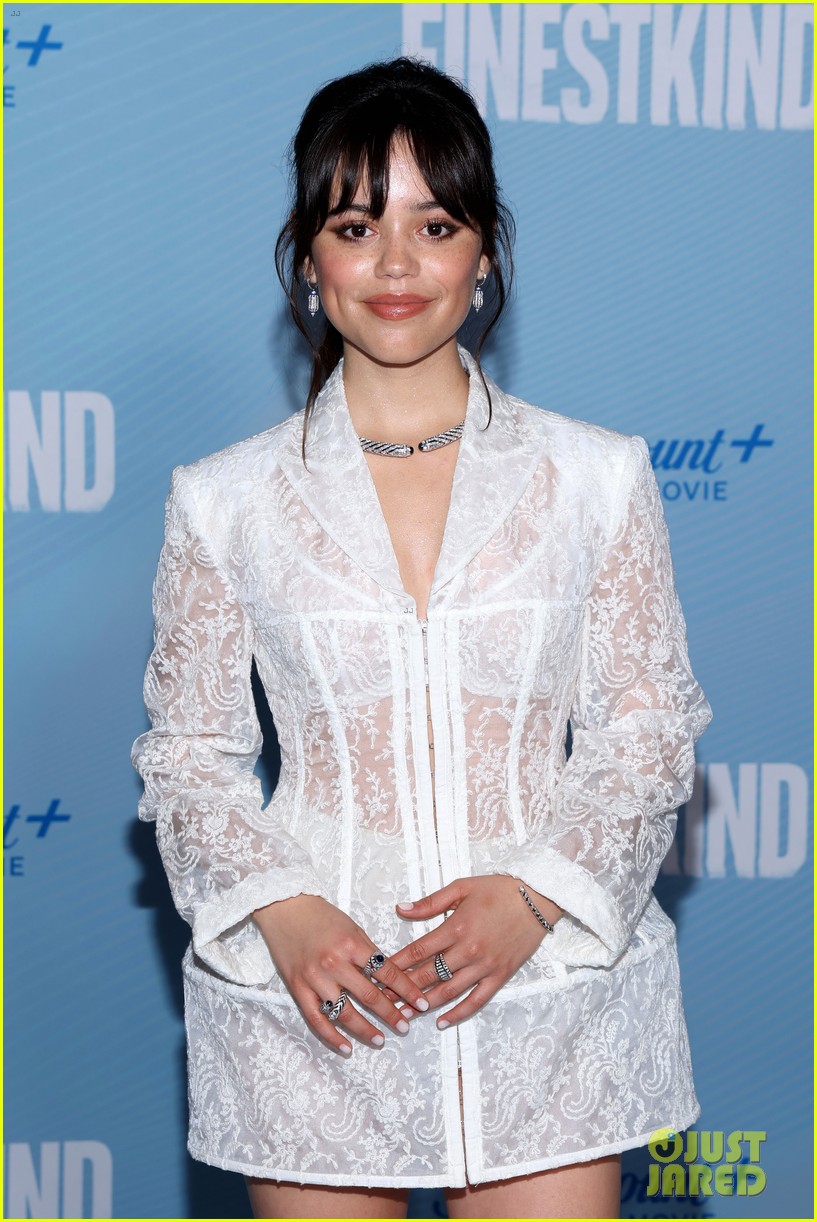 Jenna Ortega Joins Tommy Lee Jones at LA Premiere of Their New Movie