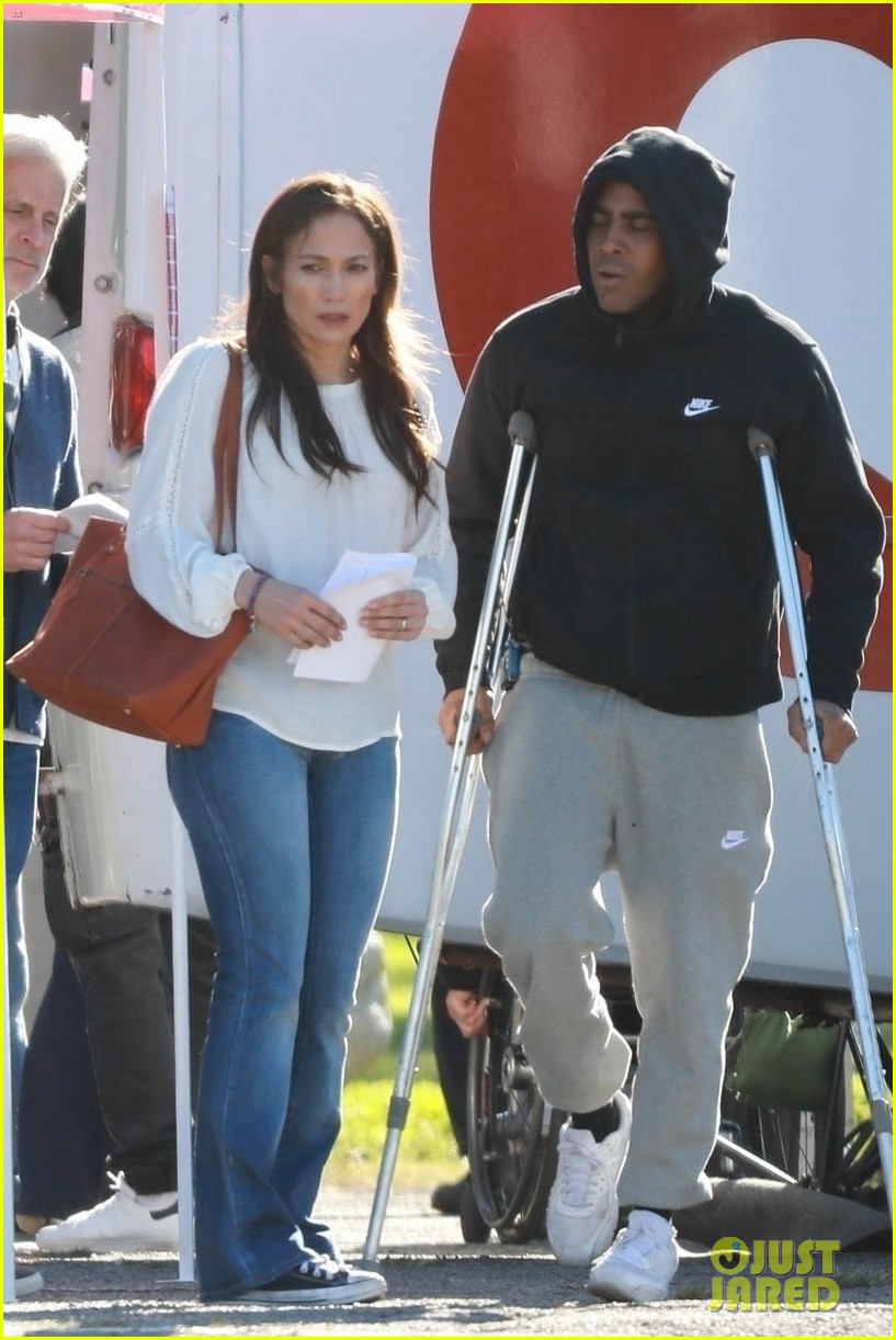 Jennifer Lopez Returns to Set of Sports Flick 'Unstoppable' in L.A