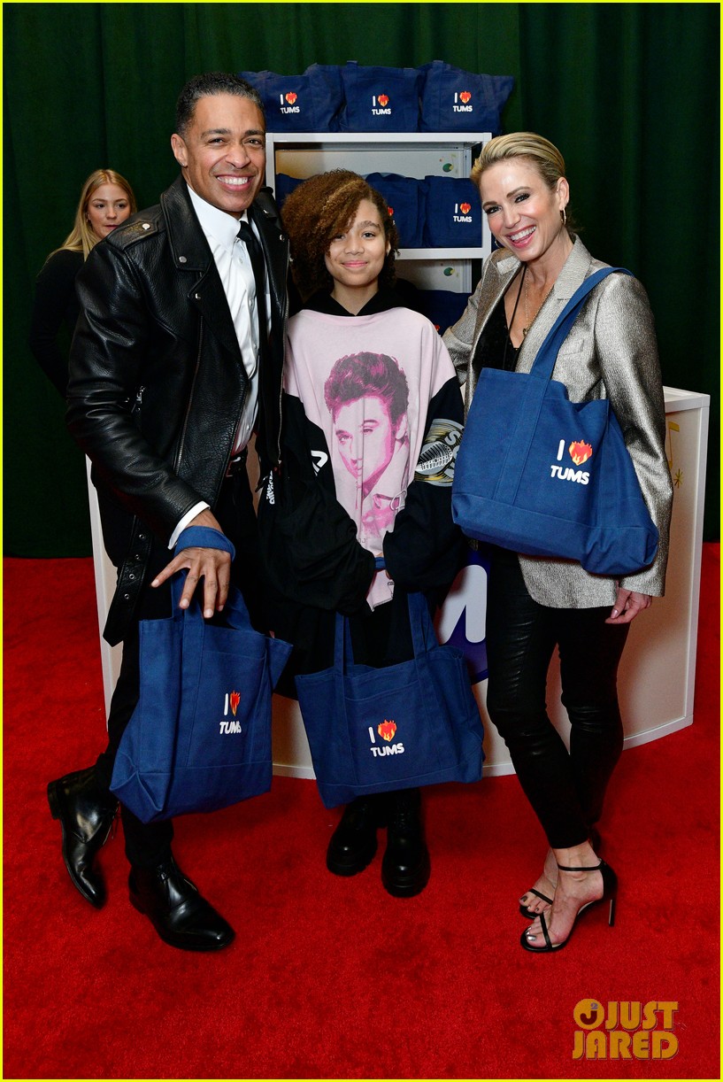 Amy Robach & T.J. Holmes Bring His Daughter Sabine to Jingle Ball 2023