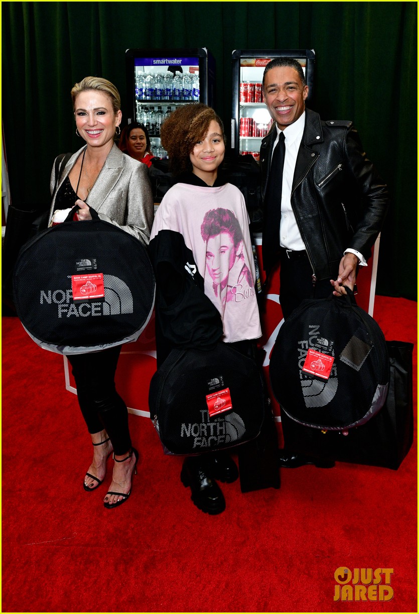 Amy Robach & T.J. Holmes Bring His Daughter Sabine to Jingle Ball 2023