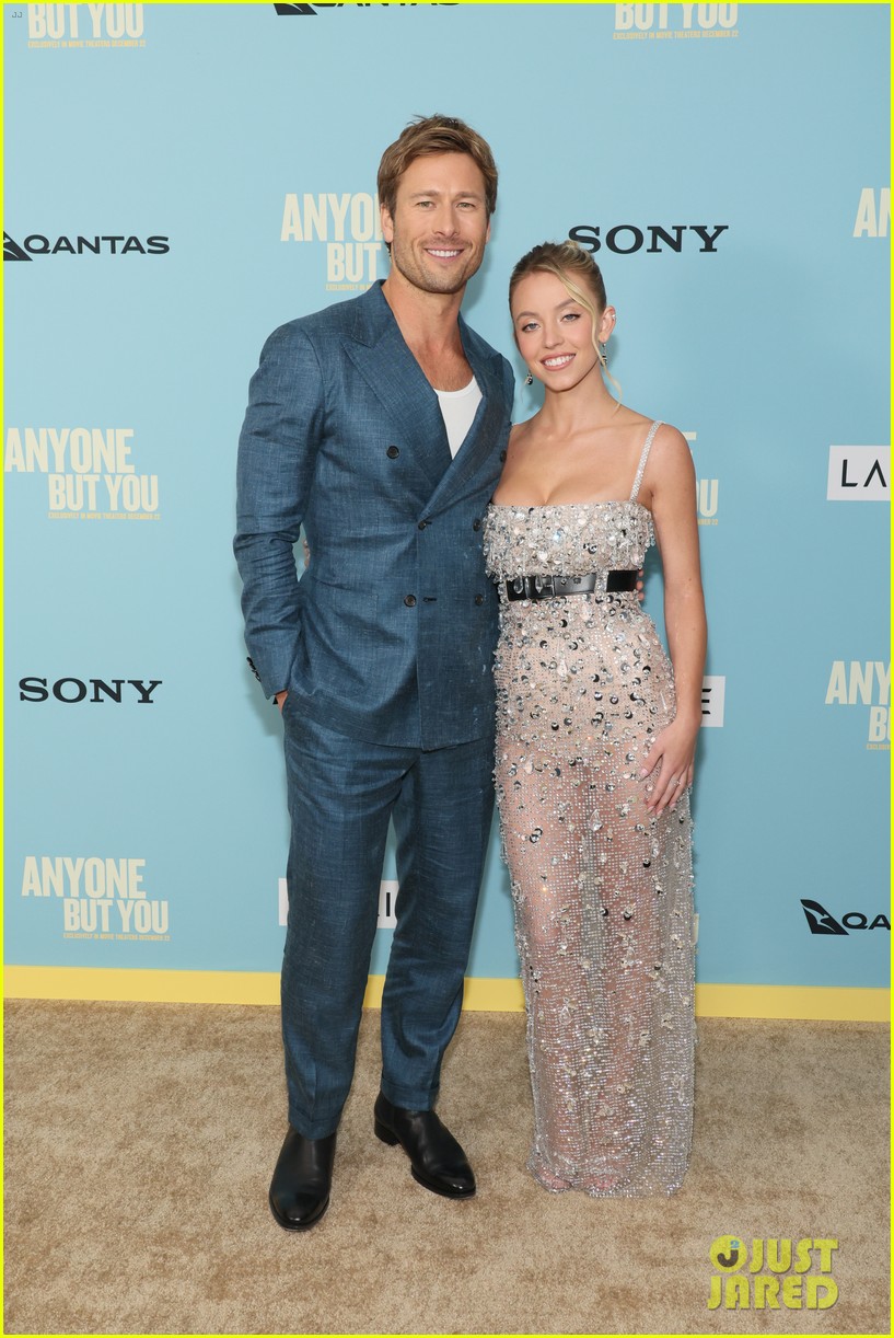 Photo: glen powell sydney sweeney anyone but you premiere 18 | Photo