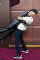 keegan michael key lifts timothee chalamet in big hug at wonka la premiere 17