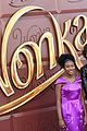 keegan michael key lifts timothee chalamet in big hug at wonka la premiere 27