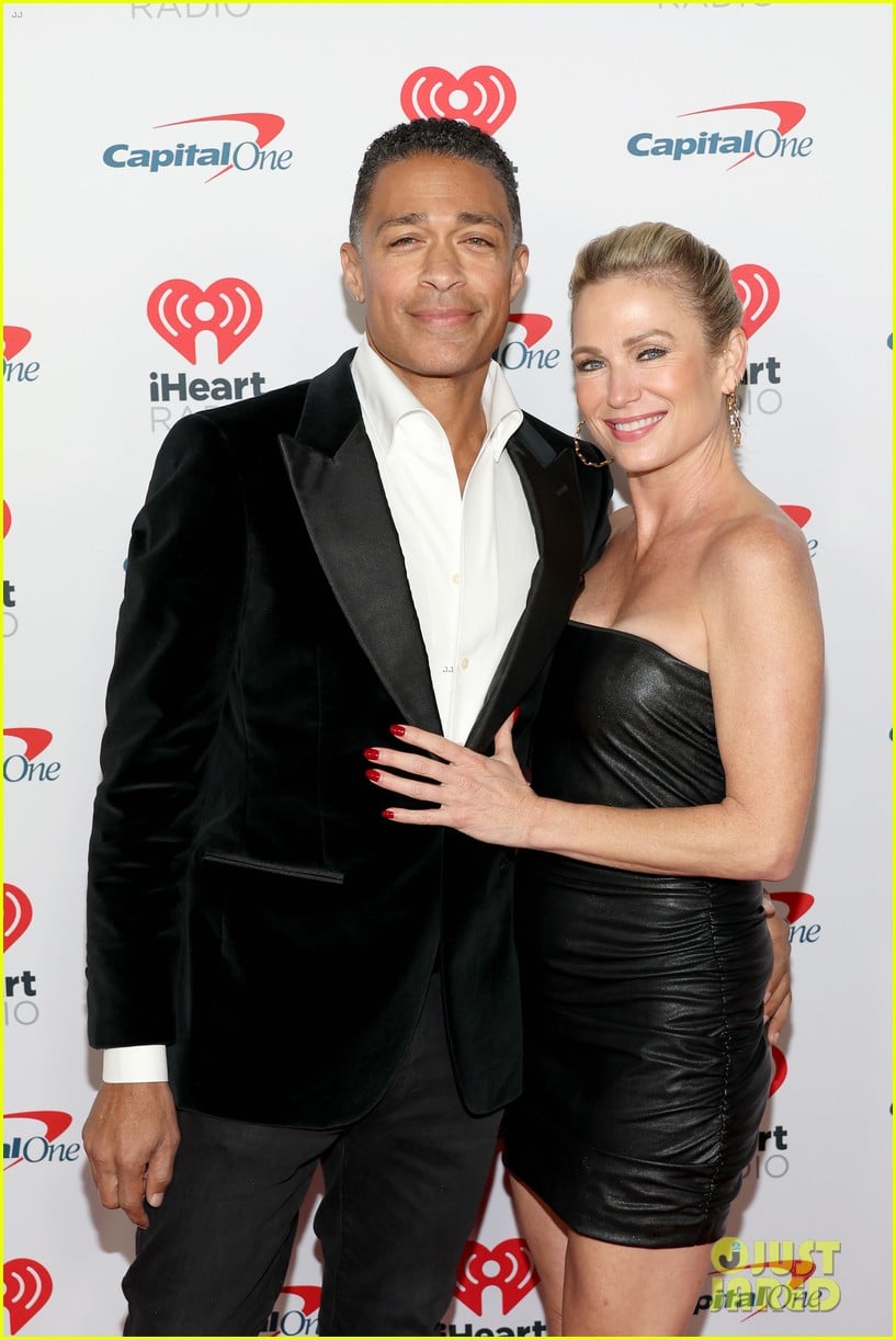 T.J. Holmes & Amy Robach Make Red Carpet Debut as a Couple at Jingle