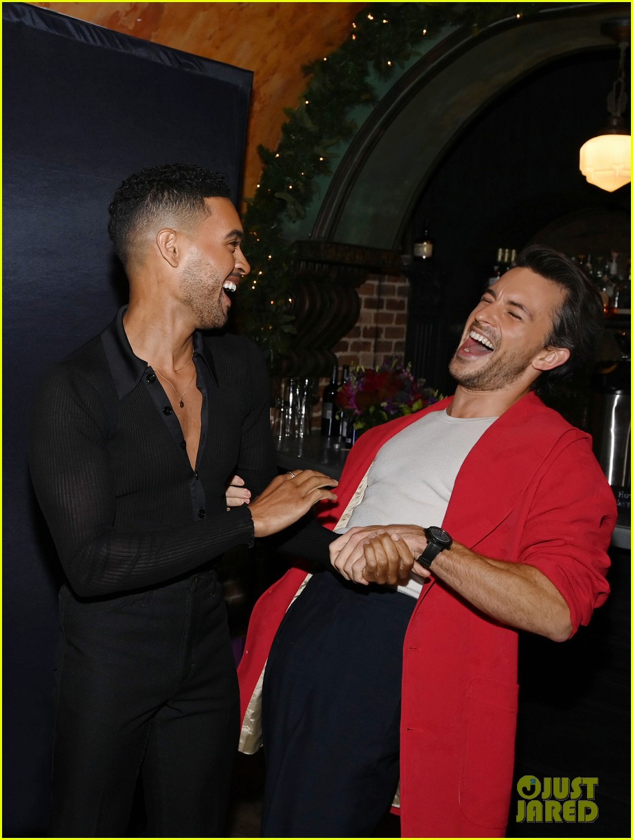 Matt Bomer, Allison Williams, & Jonathan Bailey Attend 'Fellow