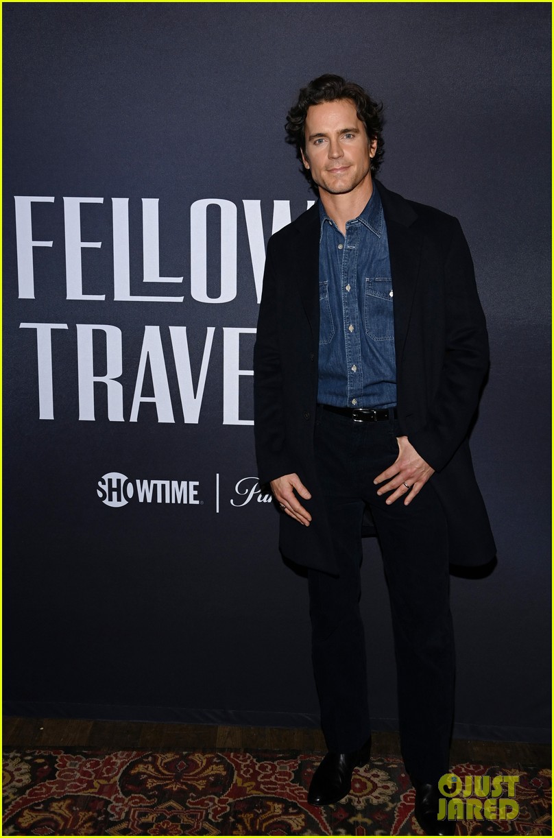 Matt Bomer, Allison Williams, & Jonathan Bailey Attend 'Fellow