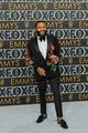 anthony anderson arrives with mom doris at emmy awards 05