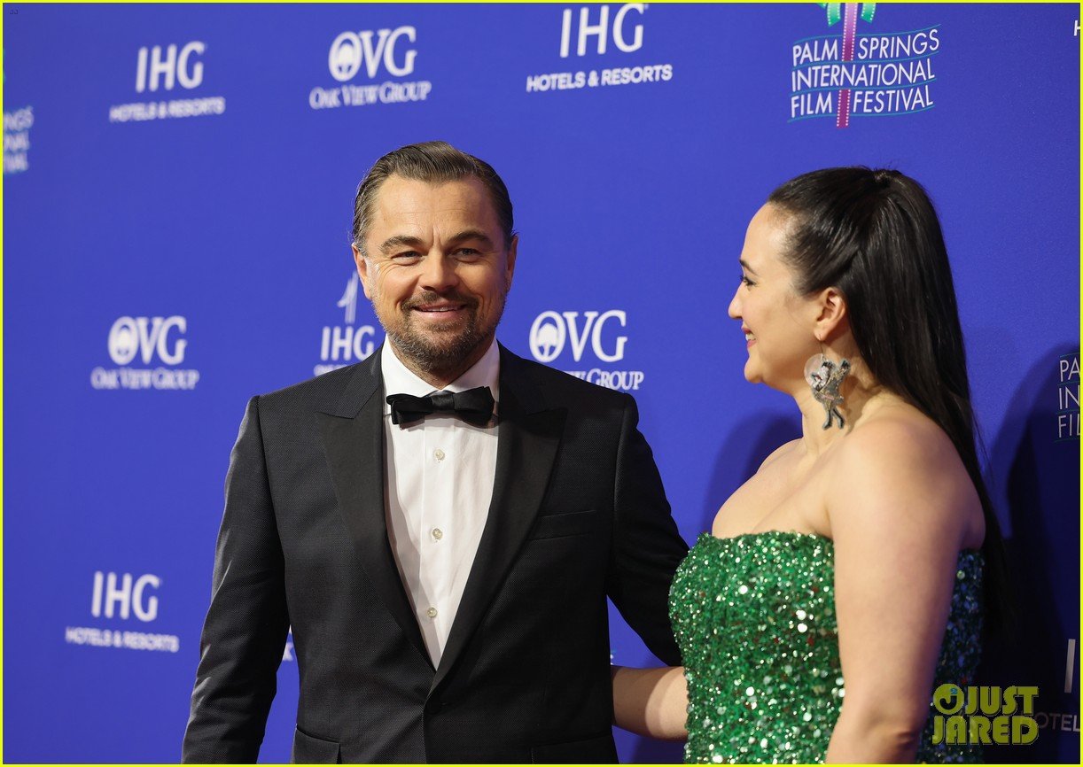Leonardo DiCaprio Makes First Red Carpet Appearance of 2024 Alongside