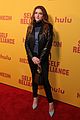 jake johnson zoey deschanel reunite at premiere of his new movie self reliance see the photos 02