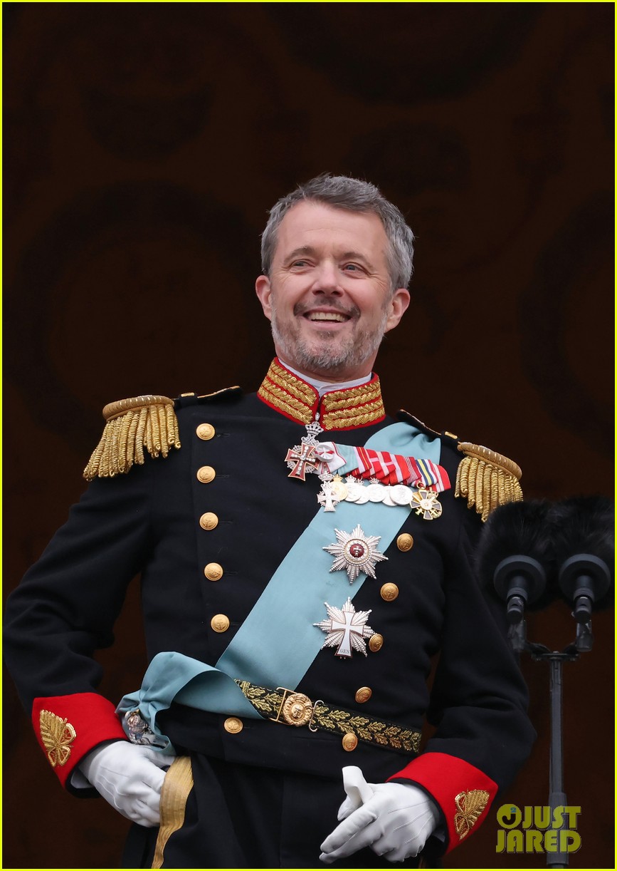 king frederik ascends throne denmark 135003178