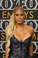 Laverne Cox Arrives for E!'s Red Carpet Coverage Hosting Duties at