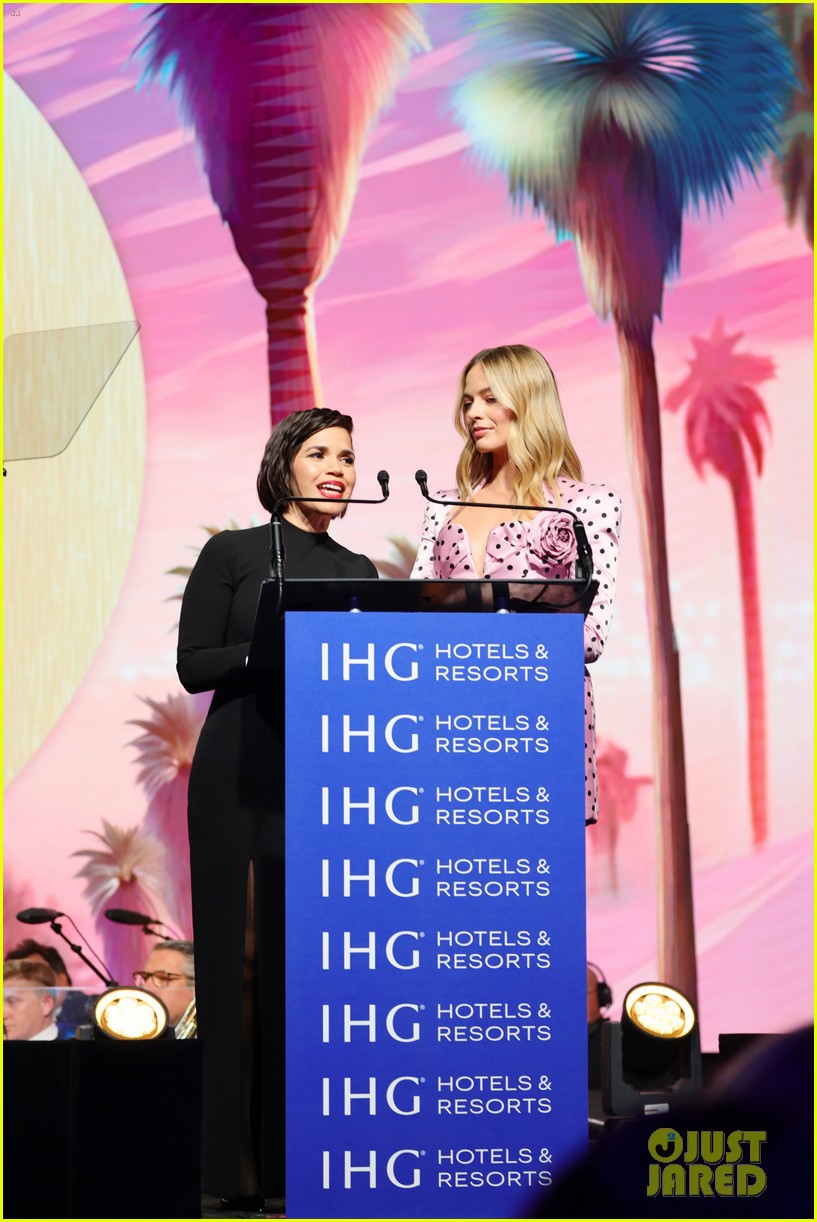 Margot Robbie Channels 'Barbie' Again for Date Night with Husband Tom