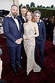 emma stone poses for cute photo with mark ruffalo willem dafoe at golden globes 04