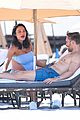 david guetta goes shirtless beach day with pregnant jessica ledon 01