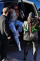kendall jenner arrives at super bowl with sisters 08