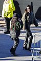 kendall jenner arrives at super bowl with sisters 11