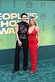 sydney sweeney reunites with anyone but you costar darren barnet at peoples choice awards 02