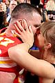 taylor swift travis kelce kiss after super bowl win 03