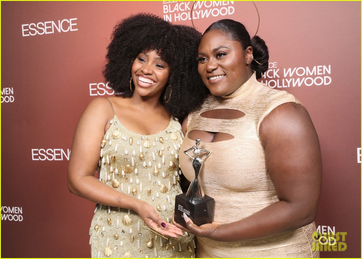 Oscar Nominee Danielle Brooks Wears a Halo to Accept Honor at Essence's