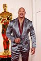 dwayne johnson hits the red carpet at the oscars 05