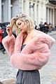 gigi hadid poses on taxi maybelline commercial in nyc 02