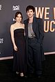 joey king logan lerman support we were lucky ones premiere 55