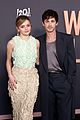 joey king logan lerman support we were lucky ones premiere 57