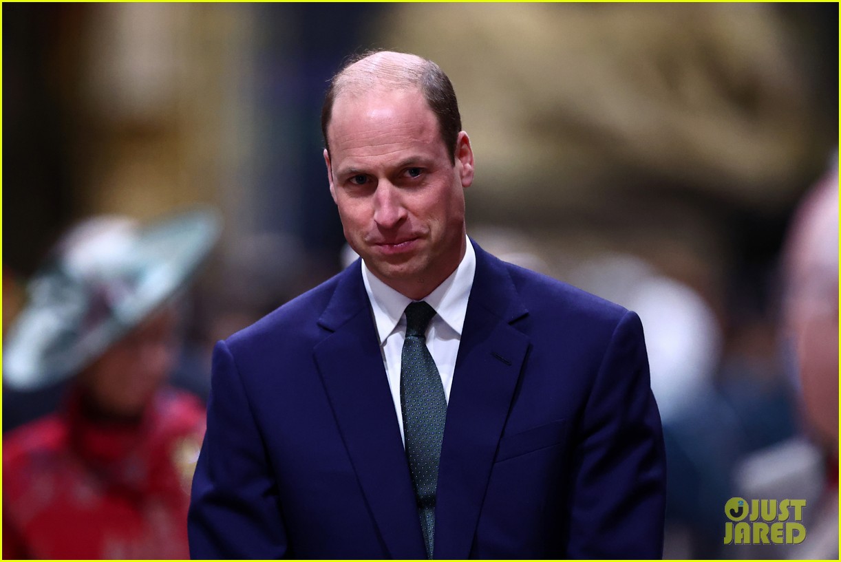 PRINCE WILLIAM ROYAL FAMILY ATTEND COMMONWEALTH DAY AMID PROTESTS visual data 4