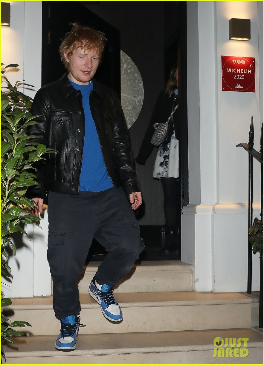 Ed Sheeran & Wife Cherry Seaborn Enjoy Rare Night Out in London Photo