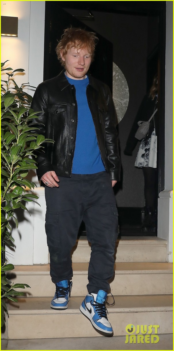 Ed Sheeran & Wife Cherry Seaborn Enjoy Rare Night Out in London Photo