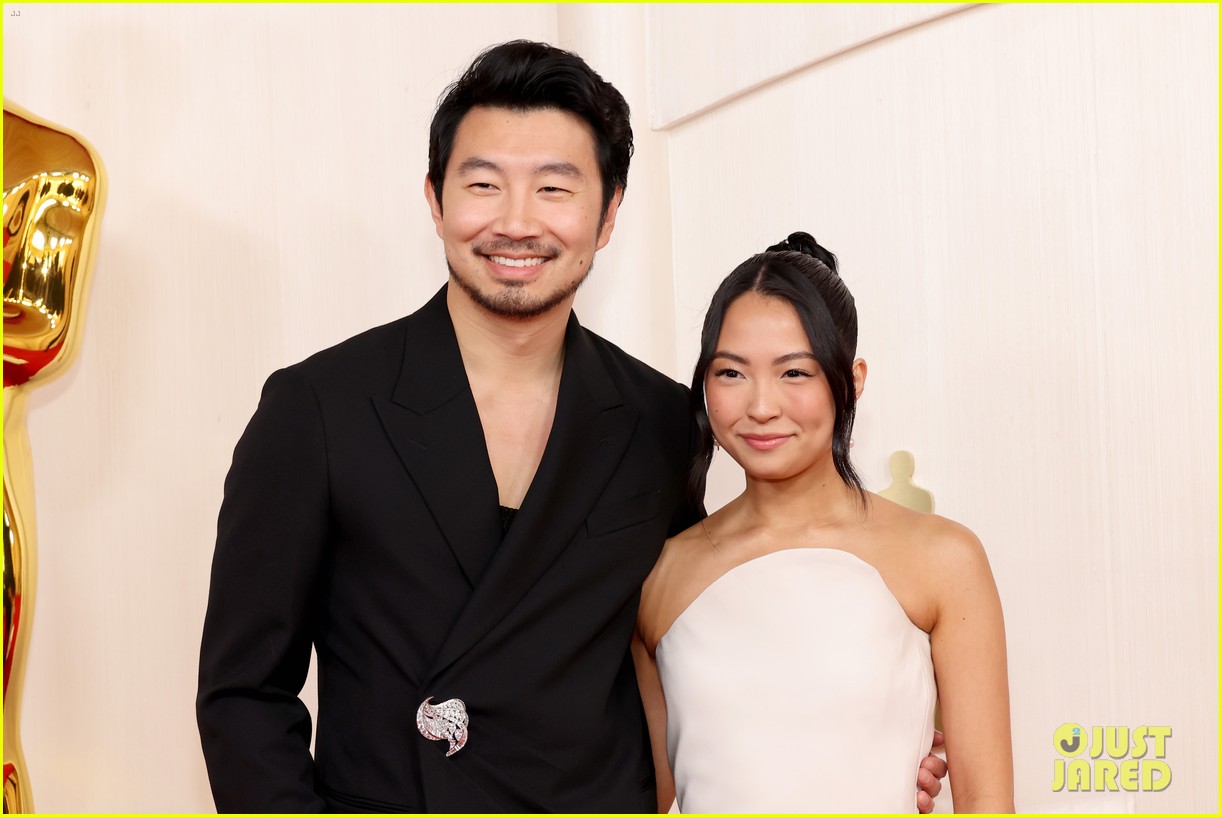 'Barbie' Stars Kingsley BenAdir & Simu Liu Hit the Carpet In All Black