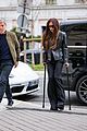 victoria beckham walks on crutches ahead of paris fashion week show 05
