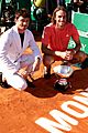 charles leclerc george russell attend monte carlo masters with girflriends 01