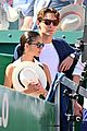 charles leclerc george russell attend monte carlo masters with girflriends 02