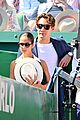 charles leclerc george russell attend monte carlo masters with girflriends 04