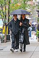 paul wesley natalie kuckenburg share umbrella day out in nyc 03