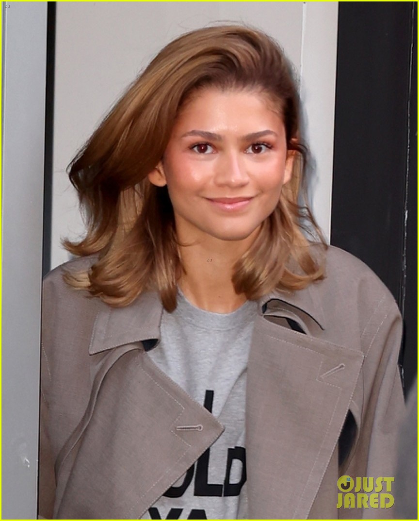 Zendaya Wears Her 'I Told Ya' Shirt From 'Challengers' While Attending