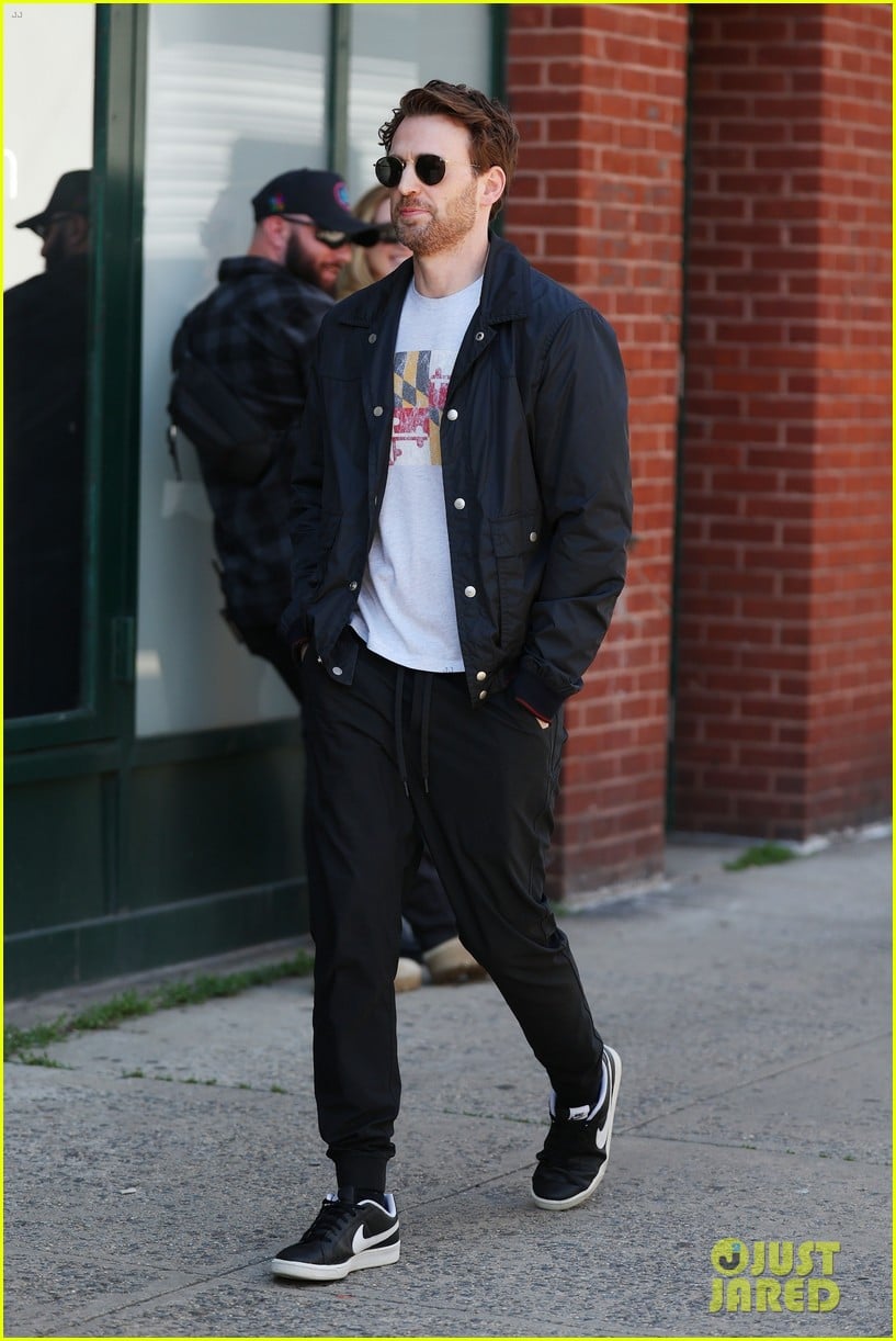 Chris Evans & Dakota Johnson Bond on Set of 