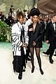 jaden smith shows off abs at met gala 2024 poses with sister willow smith 03