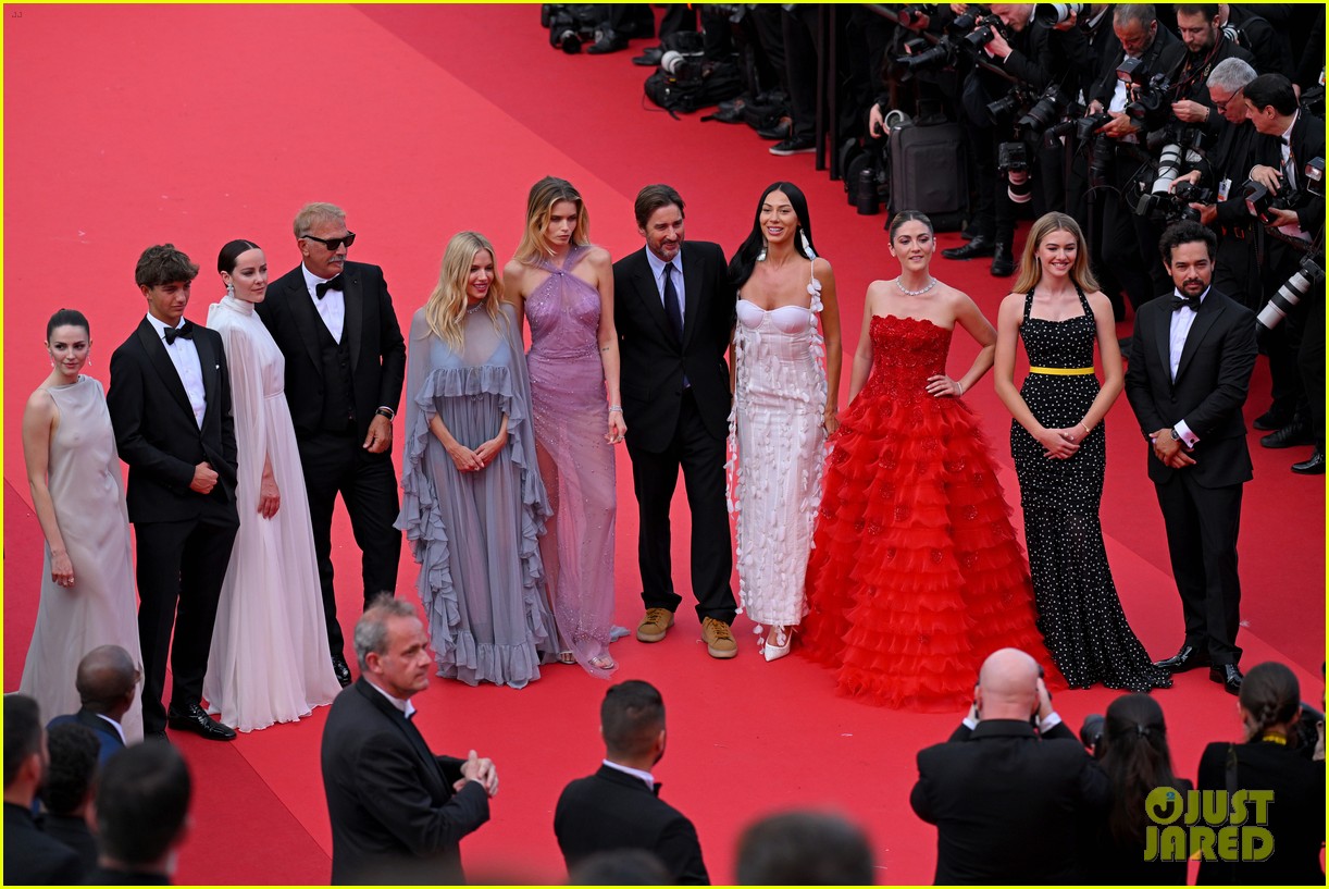 kevin costner sienna miller bring their children to horizon premiere at cannes film festival 035042711