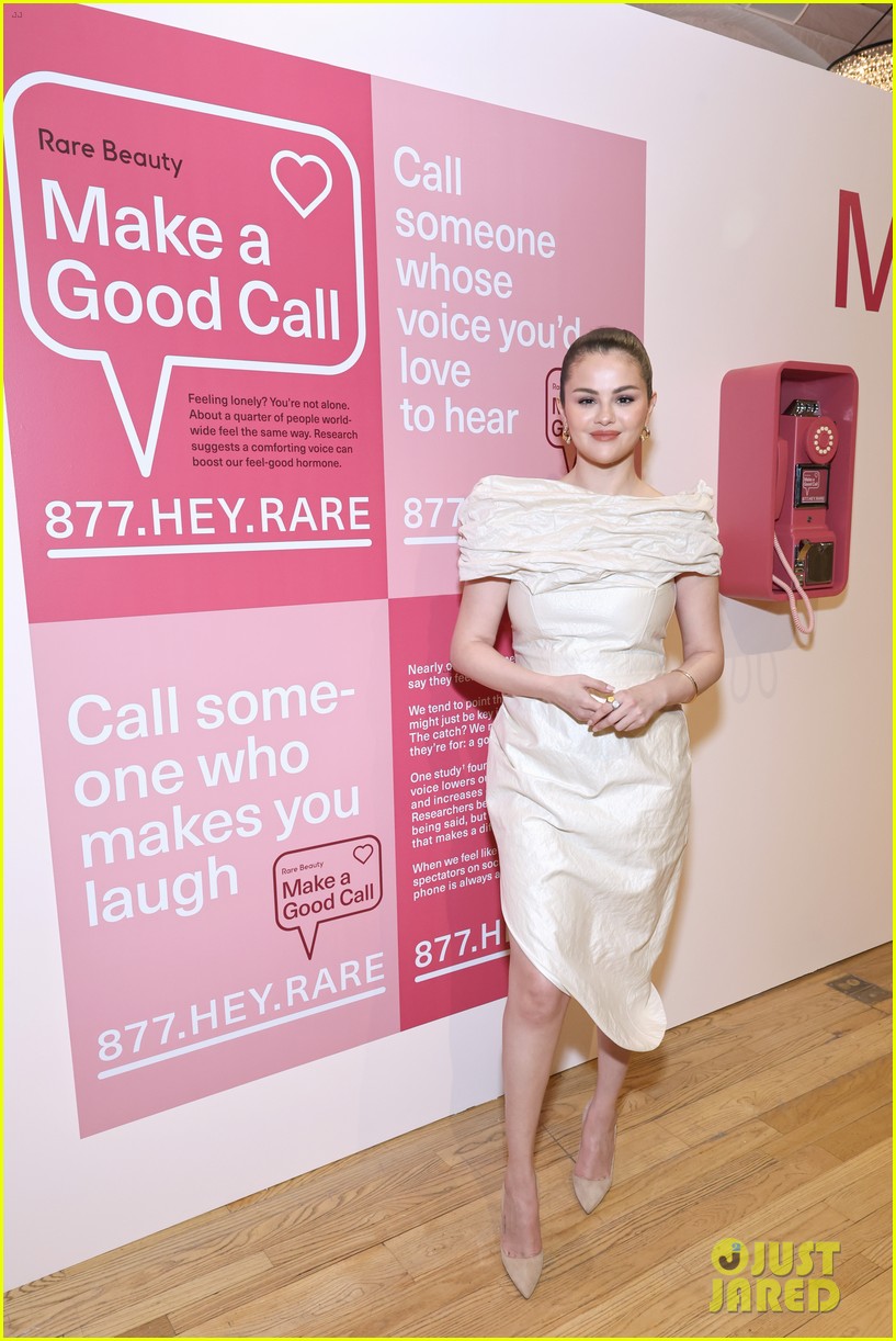 Selena Gomez Rocks Rare Beauty's New Blush at Brand's 3rd Annual Mental