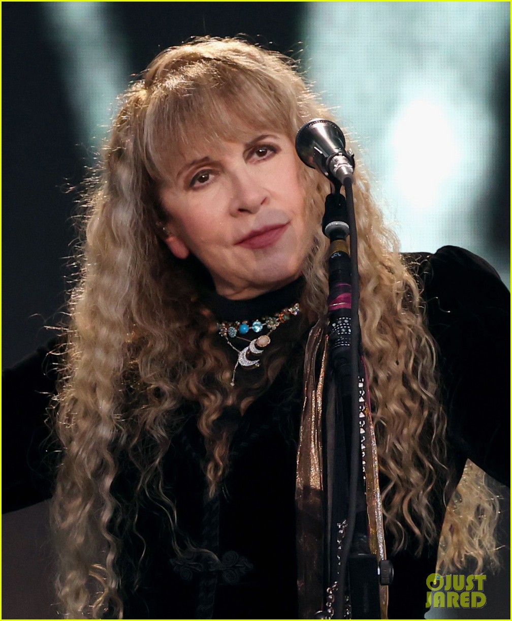 Stevie Nicks Wears Taylor Swift's 'TTPD' Bracelet While Perf