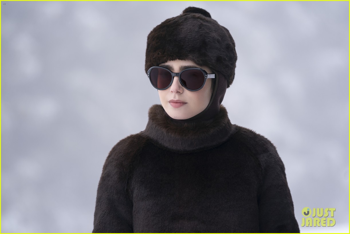 'Emily in Paris' First Look at Season 4 Lily Collins' Emily Gets Cozy