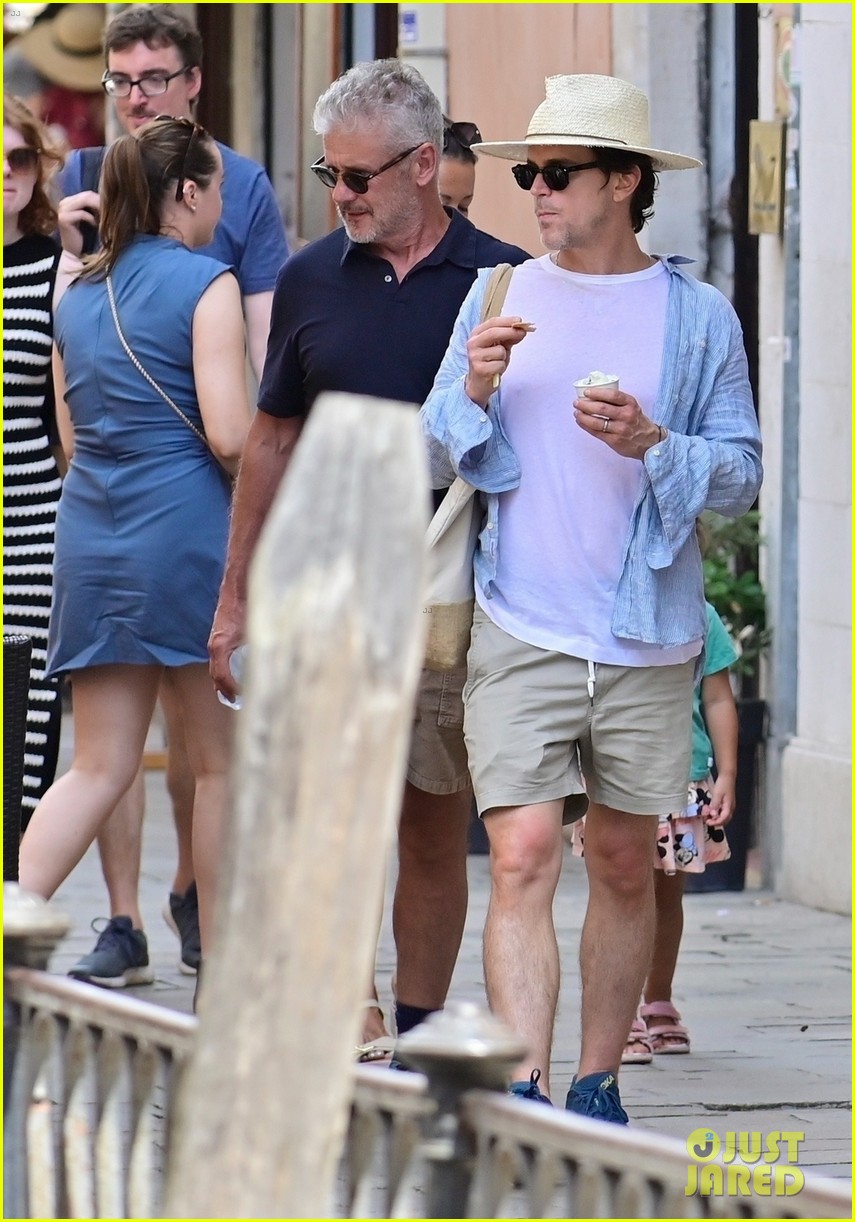 Matt Bomer & Husband Simon Halls Go Sightseeing During Romantic